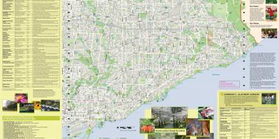 Kart av hager Toronto east