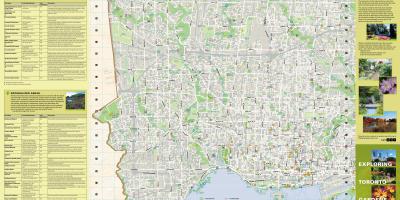 Kart av hager Toronto west