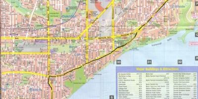 Kart over Kingston veien Ontarion