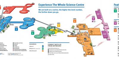 Kart av Ontario science center