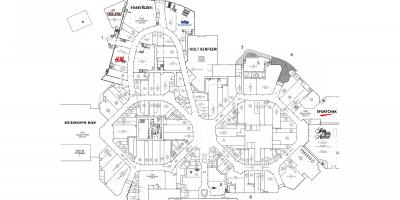 Kart av Sherway Gardens nivå 1